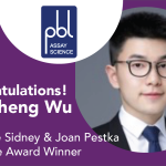 Congratulations Yingcheng Wu, 2024 Sidney & Joan Pestka Graduate Award Winner!