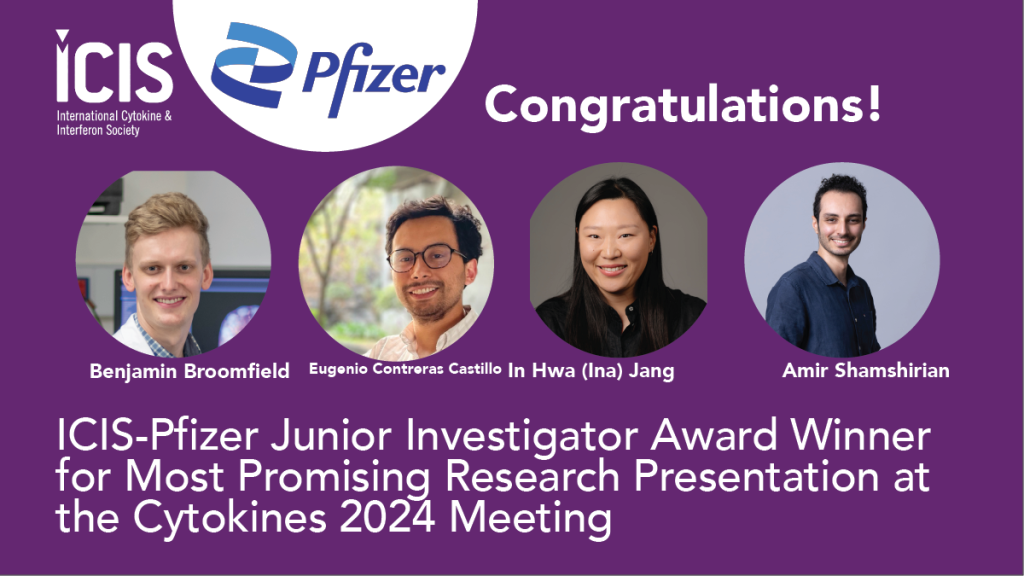 2024 ICIS-Pfizer Trainee Award Winners